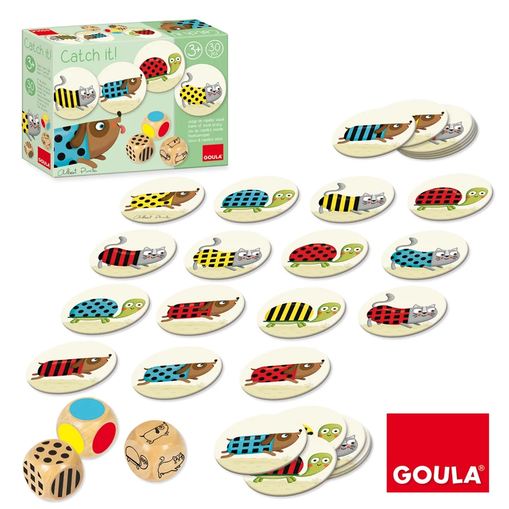 Cath it! Goula visual speed set contains 30 pieces (diset 53446)