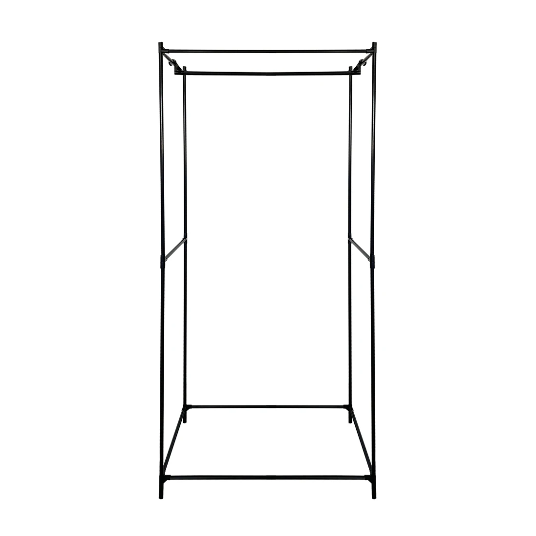 Acomoda Textil - Fabric Wardrobe Organizer for Clothes, Lightweight and Portable with 1 Hanging Rail, 70x45x160 cm, Easy Assembly, Dust and Moisture Resistant for Bedroom and Apartment Storage. #4