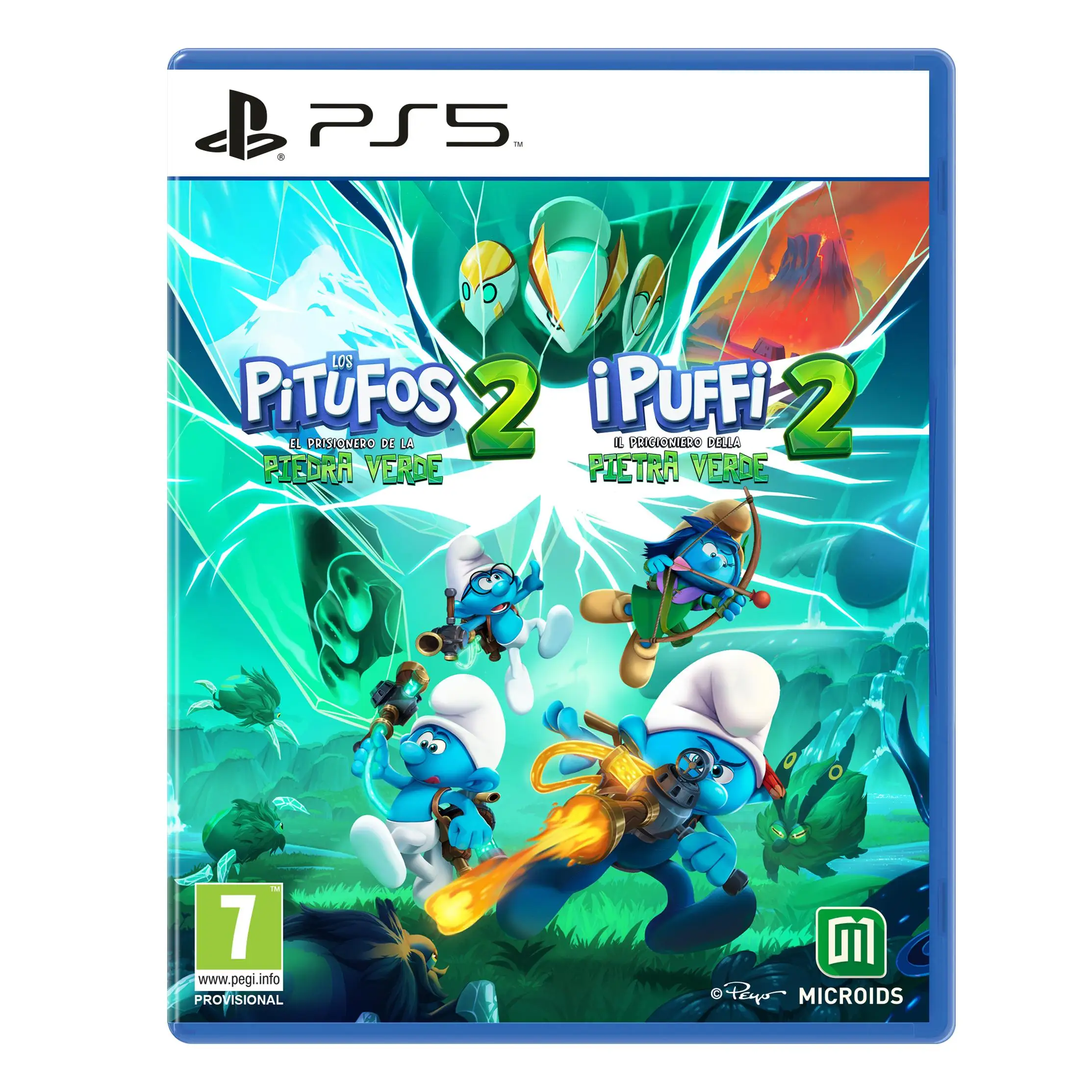 Los Pitufos 2 The Prisoner of the Green Stone - PS5 - Nuevo Precintado - PAL España