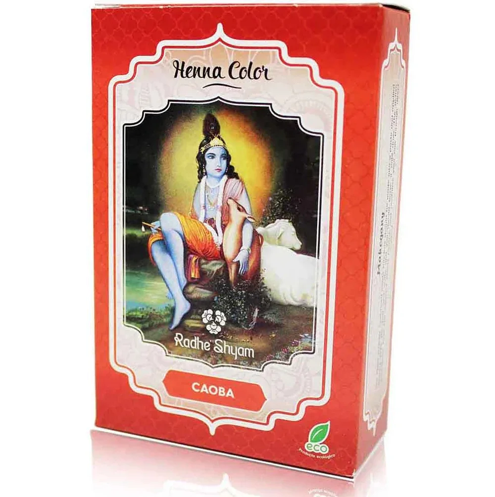🍁 Henna Radhe Caoba en Polvo – Color Caoba y Cuidado Vegetal