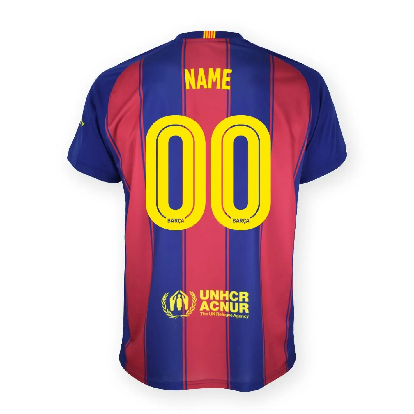 Personaliza tu Camiseta FC Barcelona 1a equipación 25/26 - Réplica Oficial para Adulto