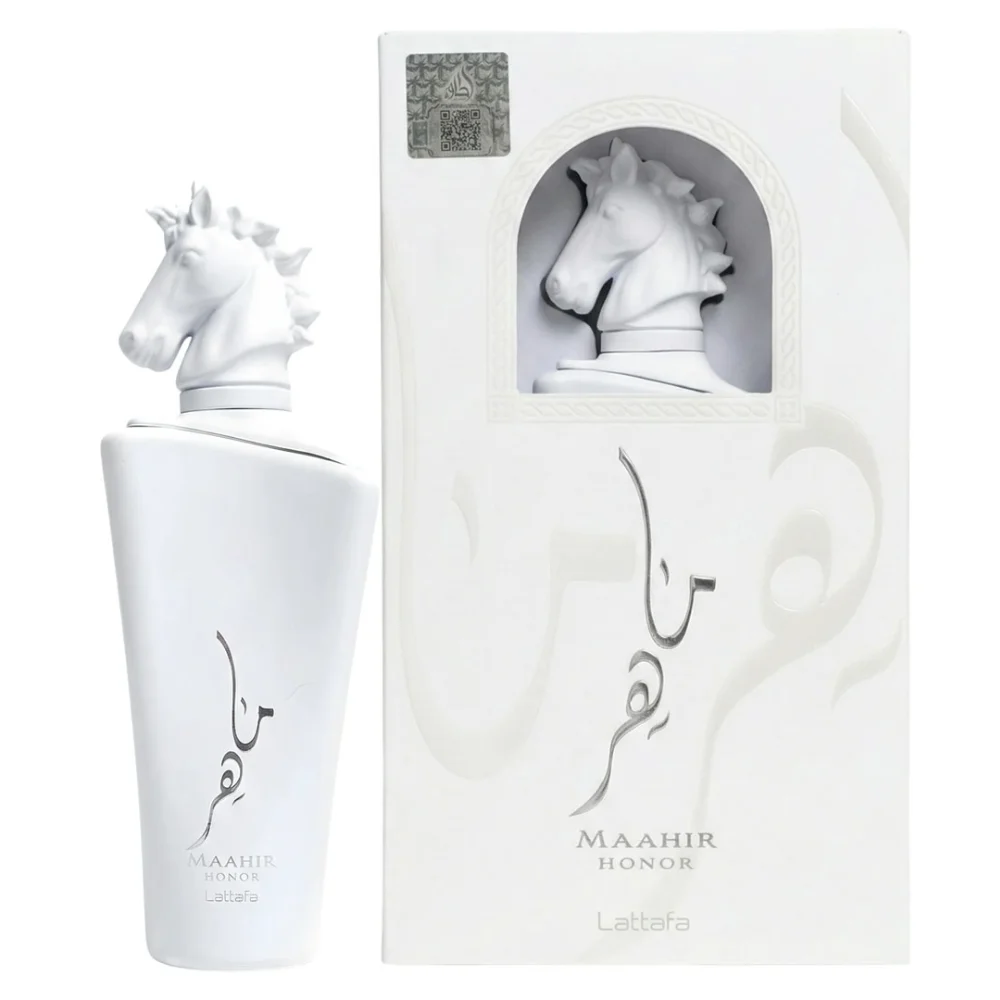 Perfume Arabe 100% Original Maahir Honor Lattafa Unisex 100 ml – Lujo y Elegancia Oriental Sofisticada