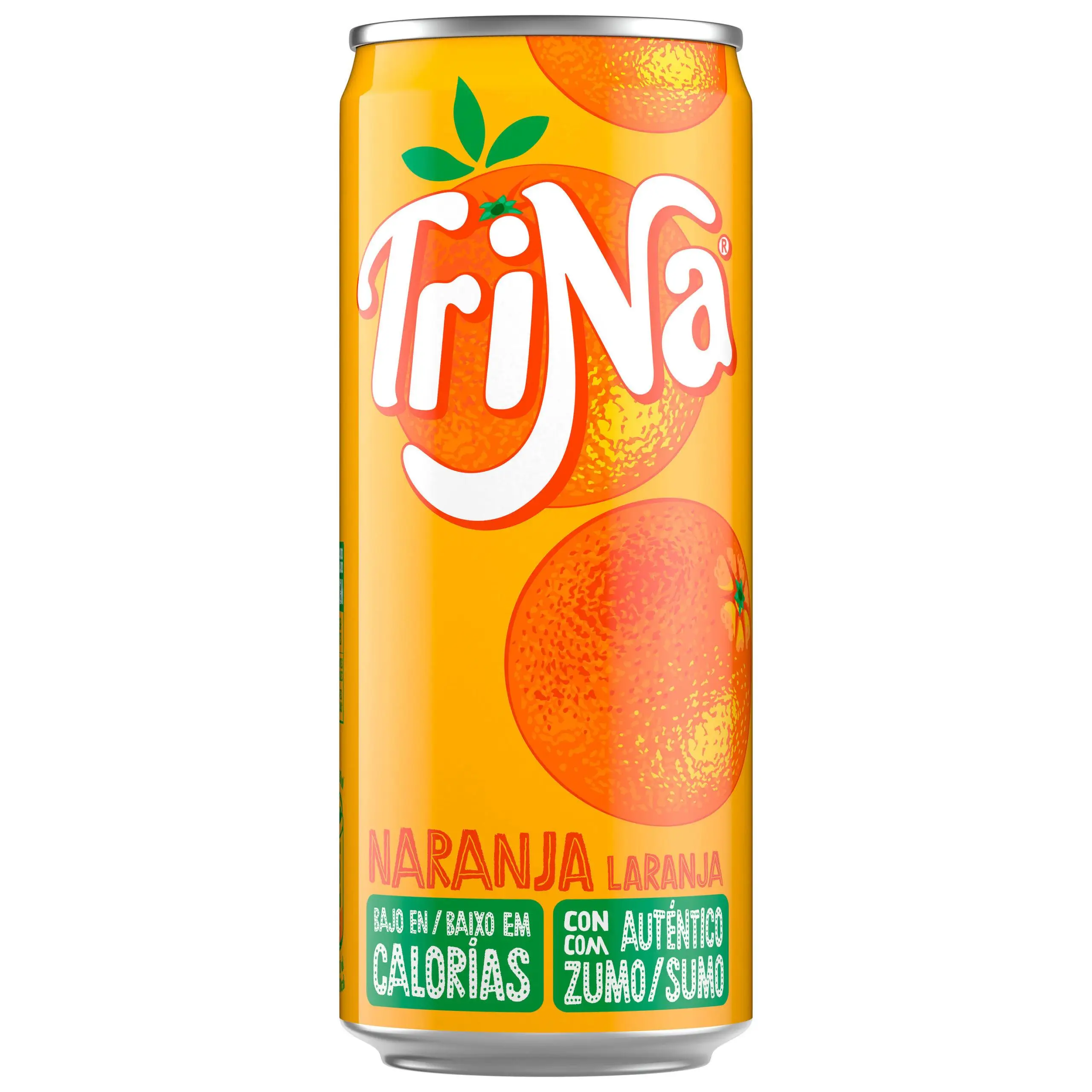 Box 24 units Trina Orange can 33cl