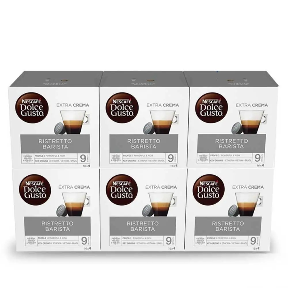 Coffee Ristretto Barista 6 boxes Dolce Gusto