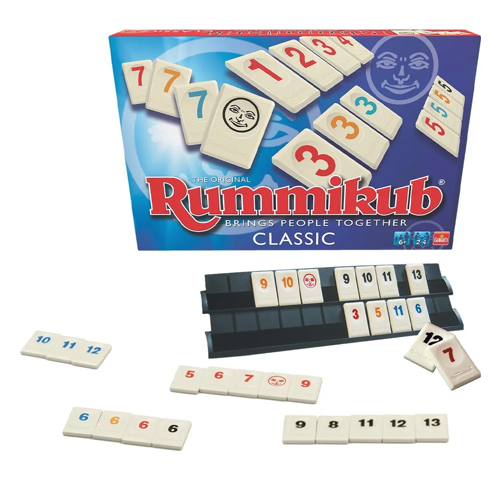 Juego de Mesa Clásico Rummikub Original (Bizak 64550400)