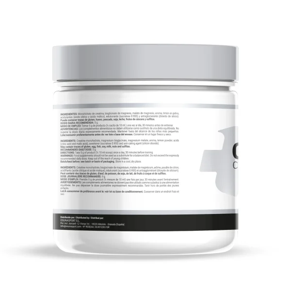 Creamag creatine (creapure ® ) + magnesium albion ®   - 300g mm supplements