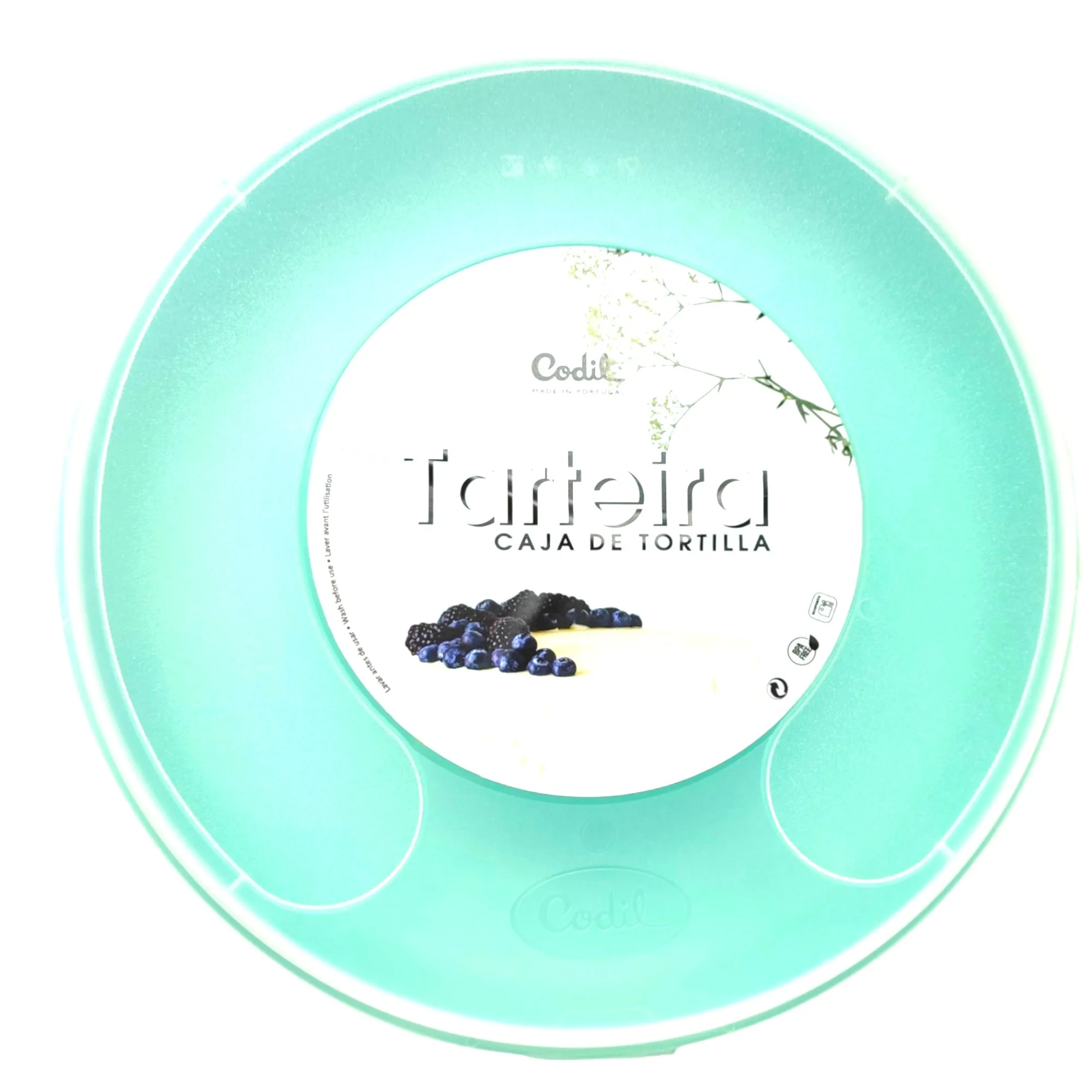 Codil Porta Tortillas Multifunción 26 Cm - Ideal para Guardar Tortillas - Tartas - Ensaladas - Filetes Empanados - Conservación de Alimentos