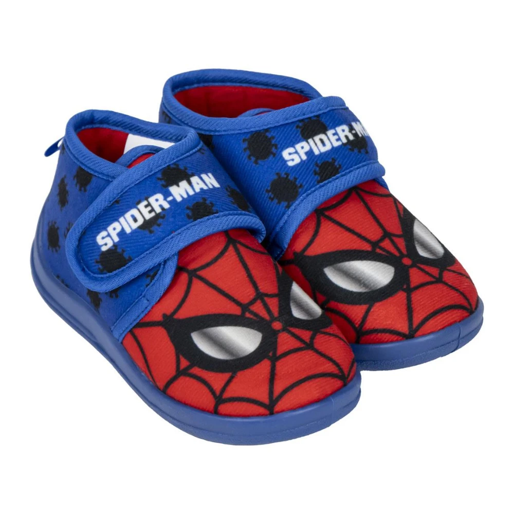 Marvel Spiderman Cerdá Zapatillas de Casa Media Bota Arachnid Azules Niño 79506