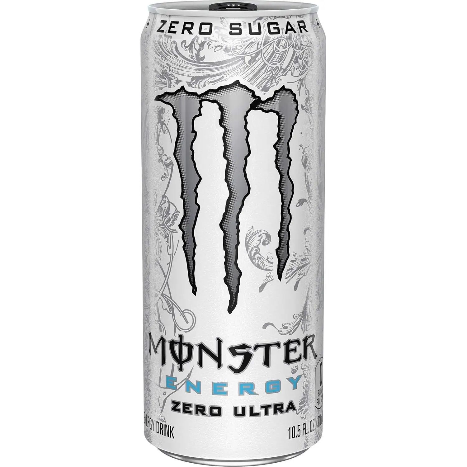 MONSTER Ultra White Bebida energética sin azúcar-Mango Loco Bebida energética ,Original Bebida energética, 24*500 ml