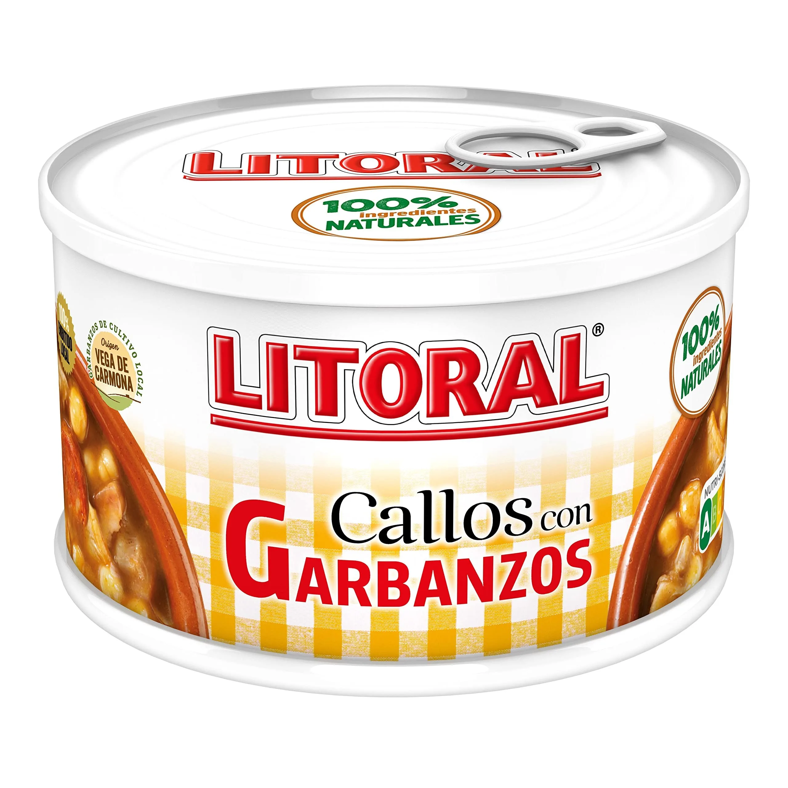 LITORAL - Callos con garbanzos - Lote 3 unidades 370grs