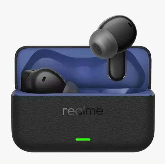 Auriculares – realme Buds T500 Pro, Cancelación Activa de Ruido de 50dB, 6 Micrófonos con IA, Bluetooth 6.1 Multipunto, Traductor IA 30+ Idiomas, Batería 56h, IP55 4
