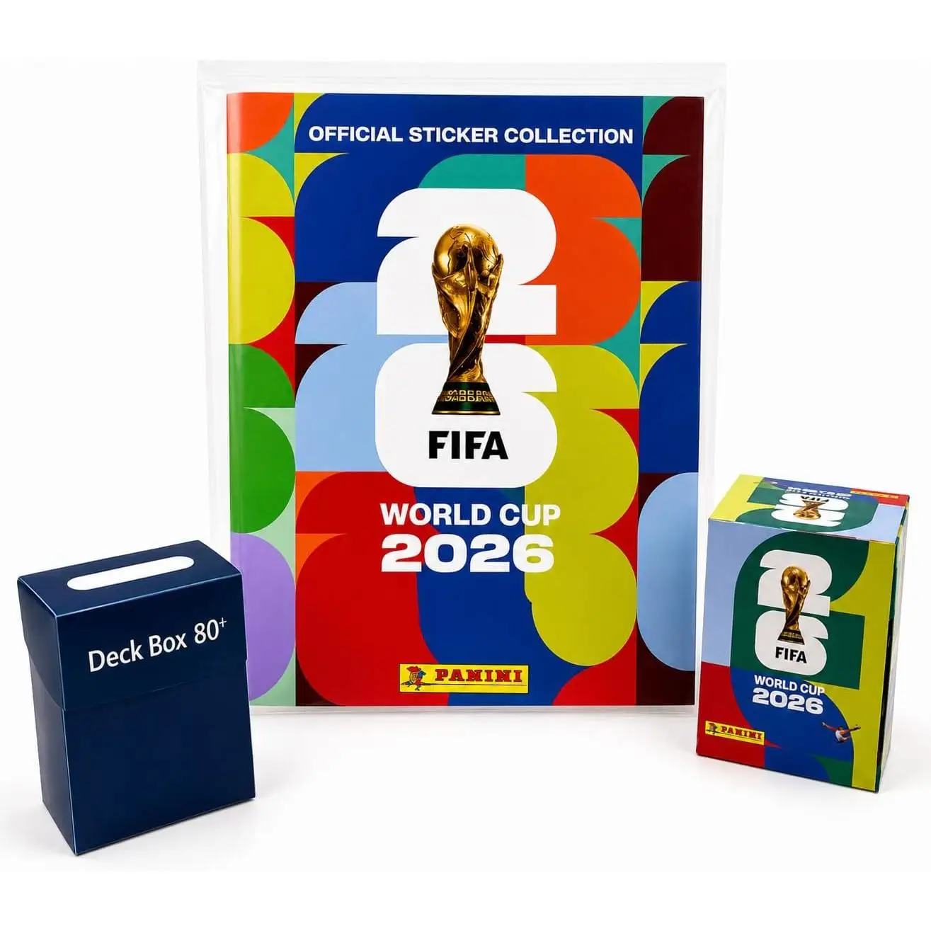 Panini Pack Álbum + 50 Sobres Panini FIFA World Cup 2026 – Mundial
