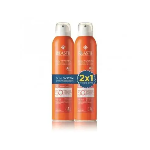 Rilastil Sun System SPF50 Spray Transparente 2x1 200ml DERMOFARM