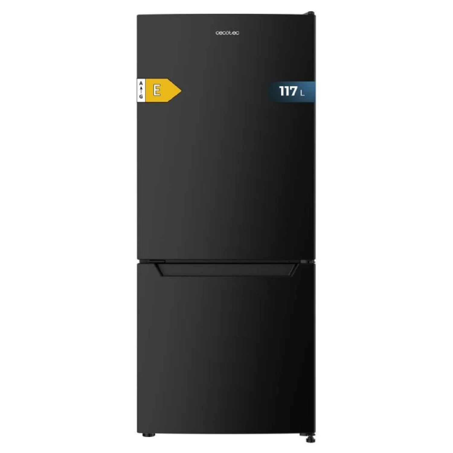 Cecotec Frigoríficos combi Bolero CoolMarket Combi 117 DF Black E