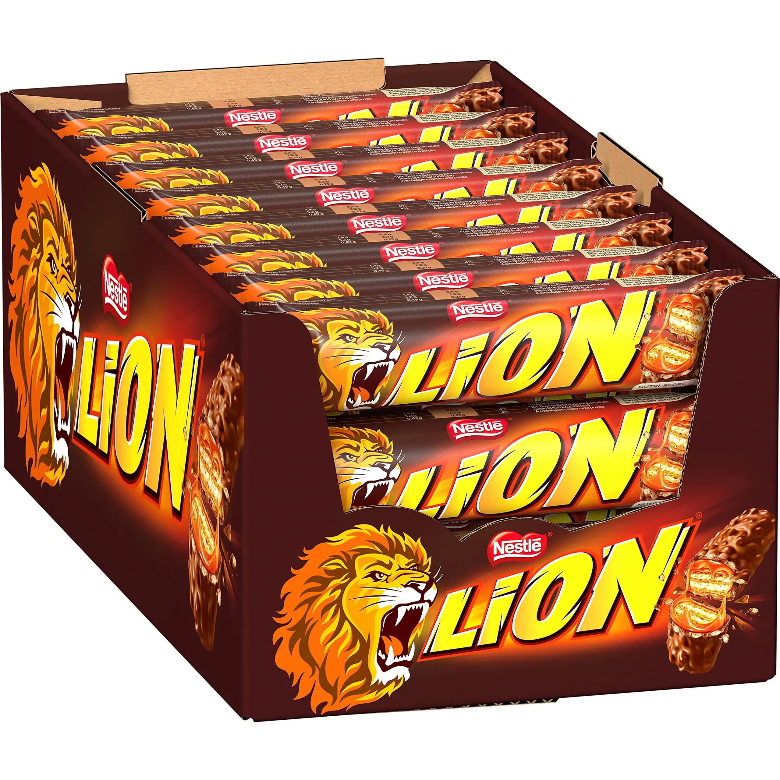 Nestlé Lion único cerrojo 24 x 42 g, 1er Pack (1 x 1.008 kg)