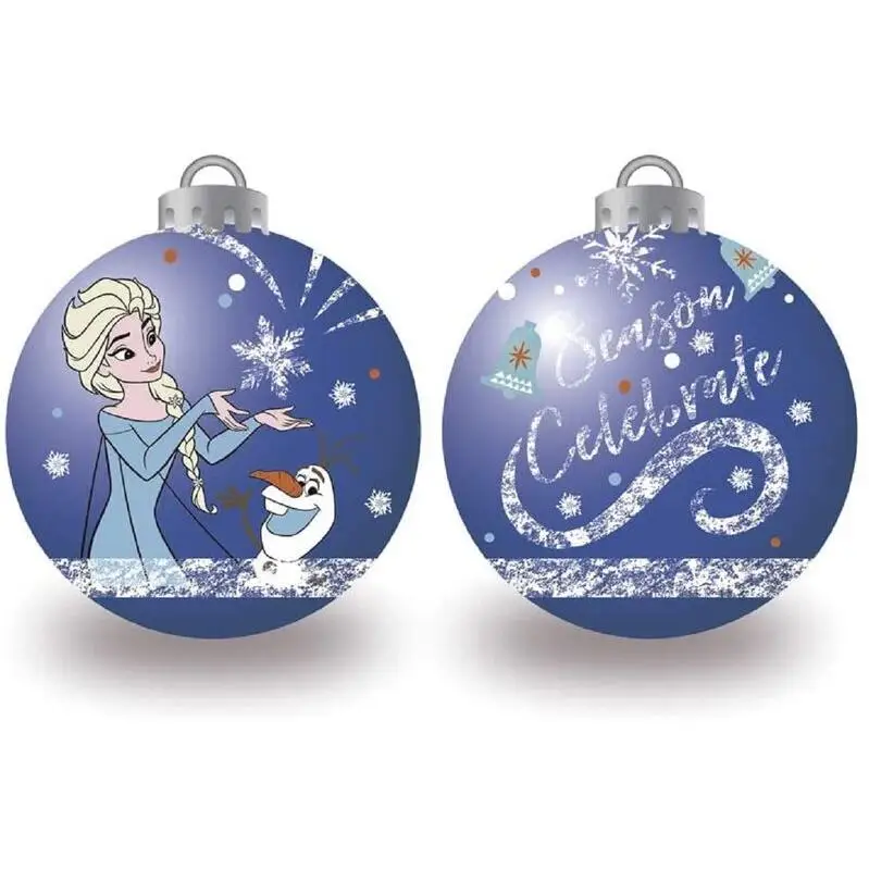 Gerimport Pack 10 Bolas Azules Disney Frozen 6 Cm - Adornos Navideños