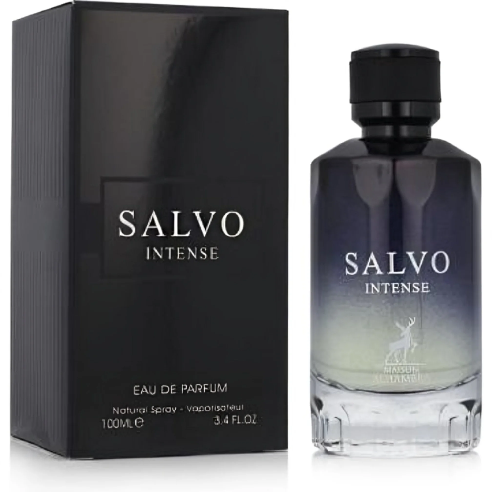 SALVO INTENSE Maison Alhambra -Perfume árabe EAU Hombre 100ML Original