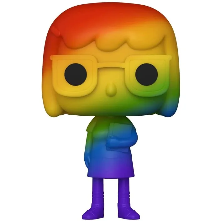 Figura Funko Pop! Animación Bob´s Burguers Tina Belcher Modelo 76 | 56981 Edición Orgullo -  Original - Figuras Miniaturas Coleccionables Para Exhibición - Idea De Regalo - Mercancía Oficial -