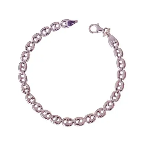 Pulsera de Plata de Ley 925 con Eslabones en Calabrote - Diseño Italiano Elegante - Sofisticado para Uso Diario - Ocasiones Especiales - Ana Joyeros