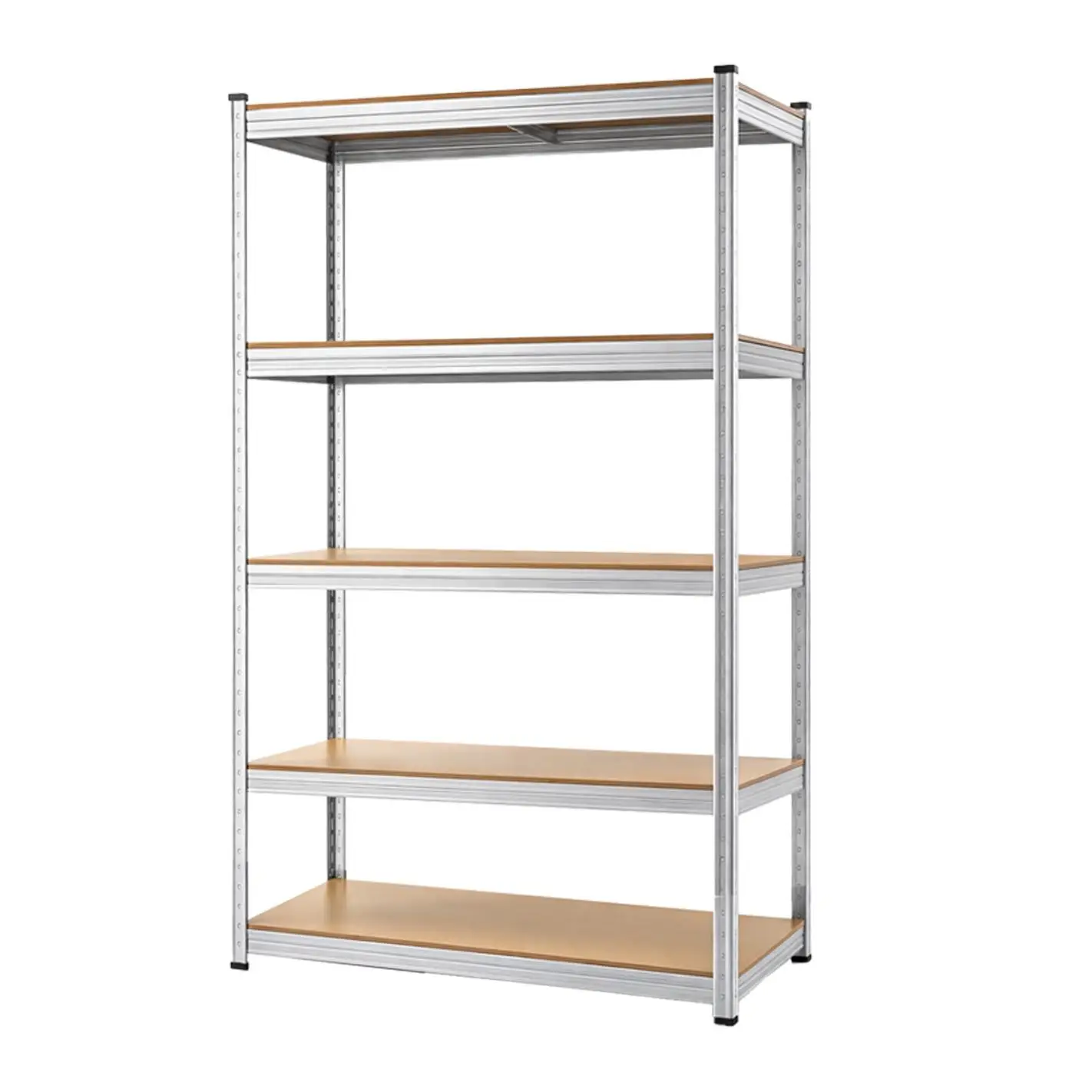 JARDIN202 - Estantería Modular de acero y madera | Decorativa industrial para hogar, despacho o negocio | 5 baldas 875 KG