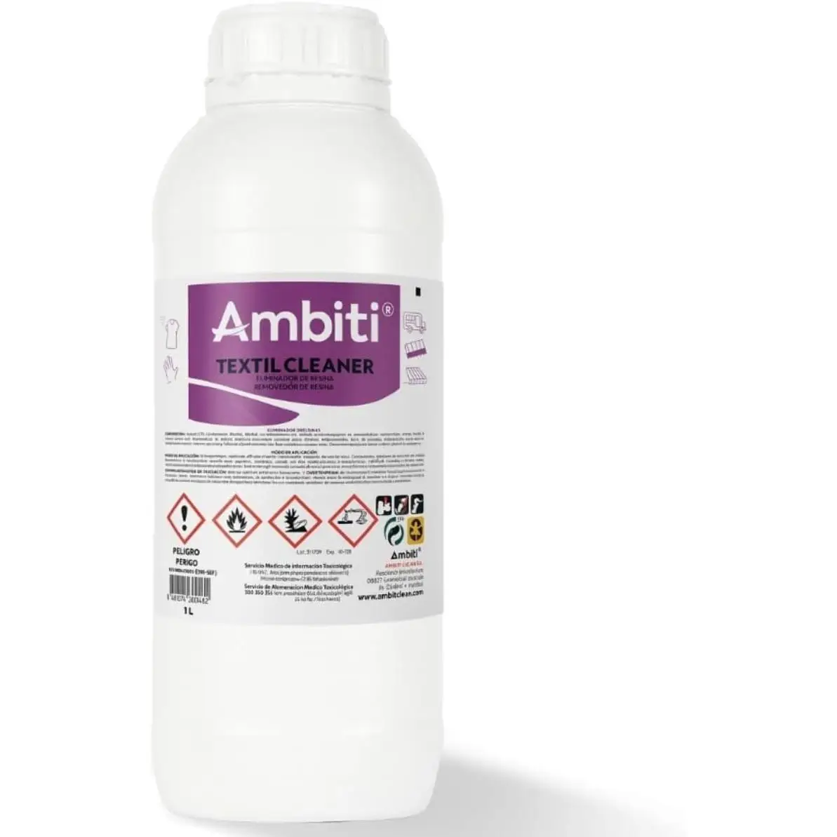 Limpiador Textil 1L - Limpiador de toldos, avances y resinas con protección UV