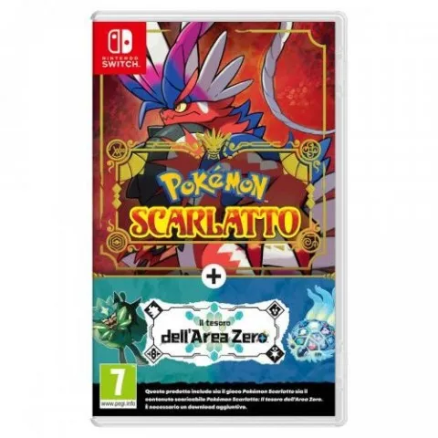 Scarlatto: Scopri il Gioco Pokémon Scarlatto e il Tesoro dell'Area Zero per Nintendo Switch