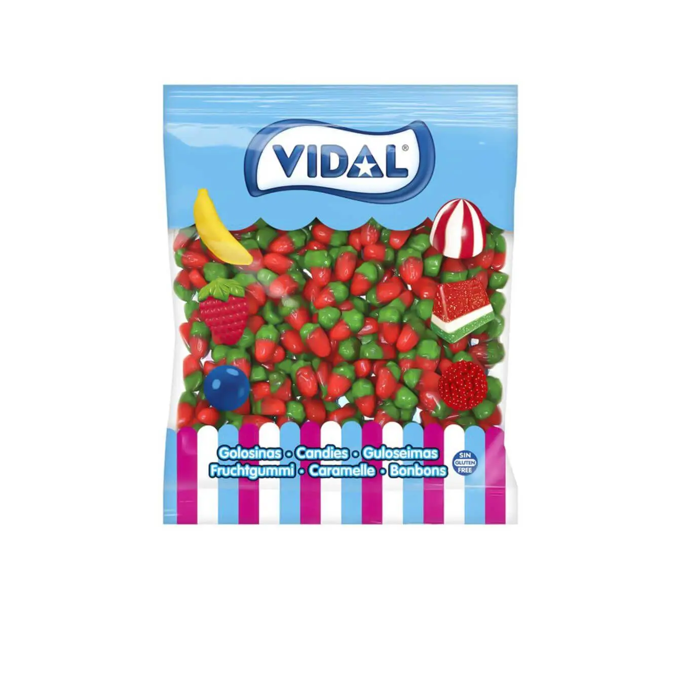 Vidal. Mini Fresas Silvestres. Bolsa de 1kg