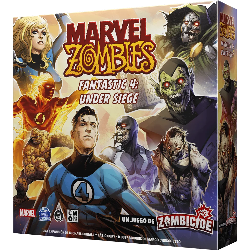 Marvel zombies fantastic 4 under siege (spanish)