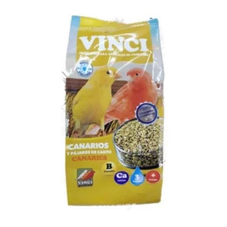 Vinci Mixtura para Canarios y Aves de Canto - Alimento Balanceado con Calidad Premium para Nutrición Completa y Fortalecimiento de Procesos de Cría y Muda