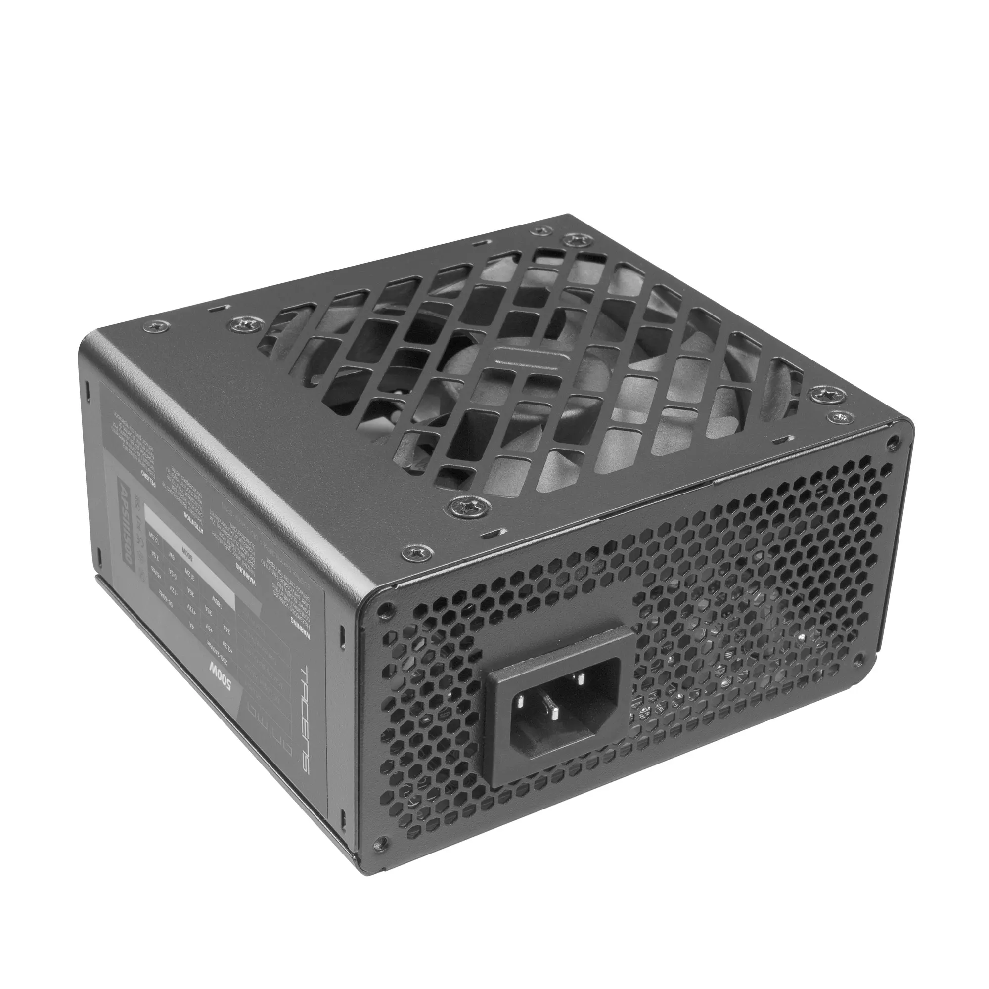 Tacens Anima APSIII500, Fuente Alimentación PC SFX 500W, Tecnología SMD 85% Bronze 12V, Ventilador Ultra-silencioso 9cm, Fuente Alimentación PC Negro