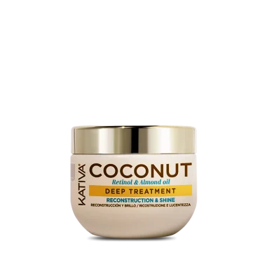 KATIVA COCONUT MASCARILLA RETINOL ALMOND OIL COCONUT 300ML