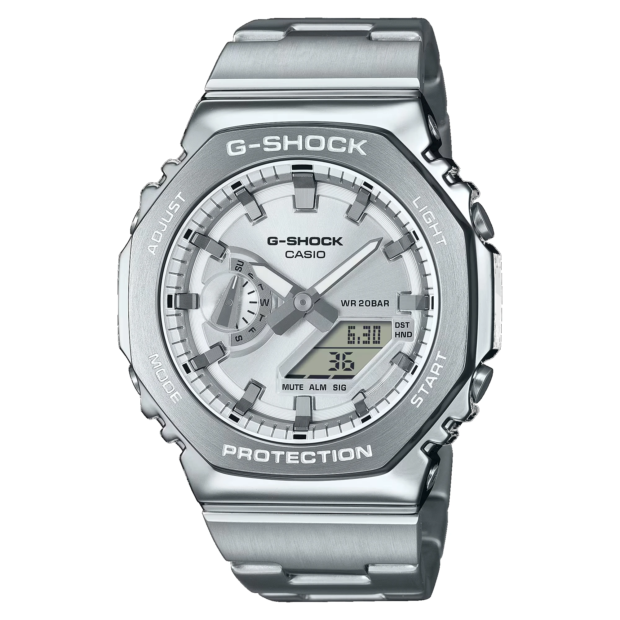 Reloj G-SHOCK Casio GM-2110D-7AER Classic Hombre Metalizado Sumergible (200m)