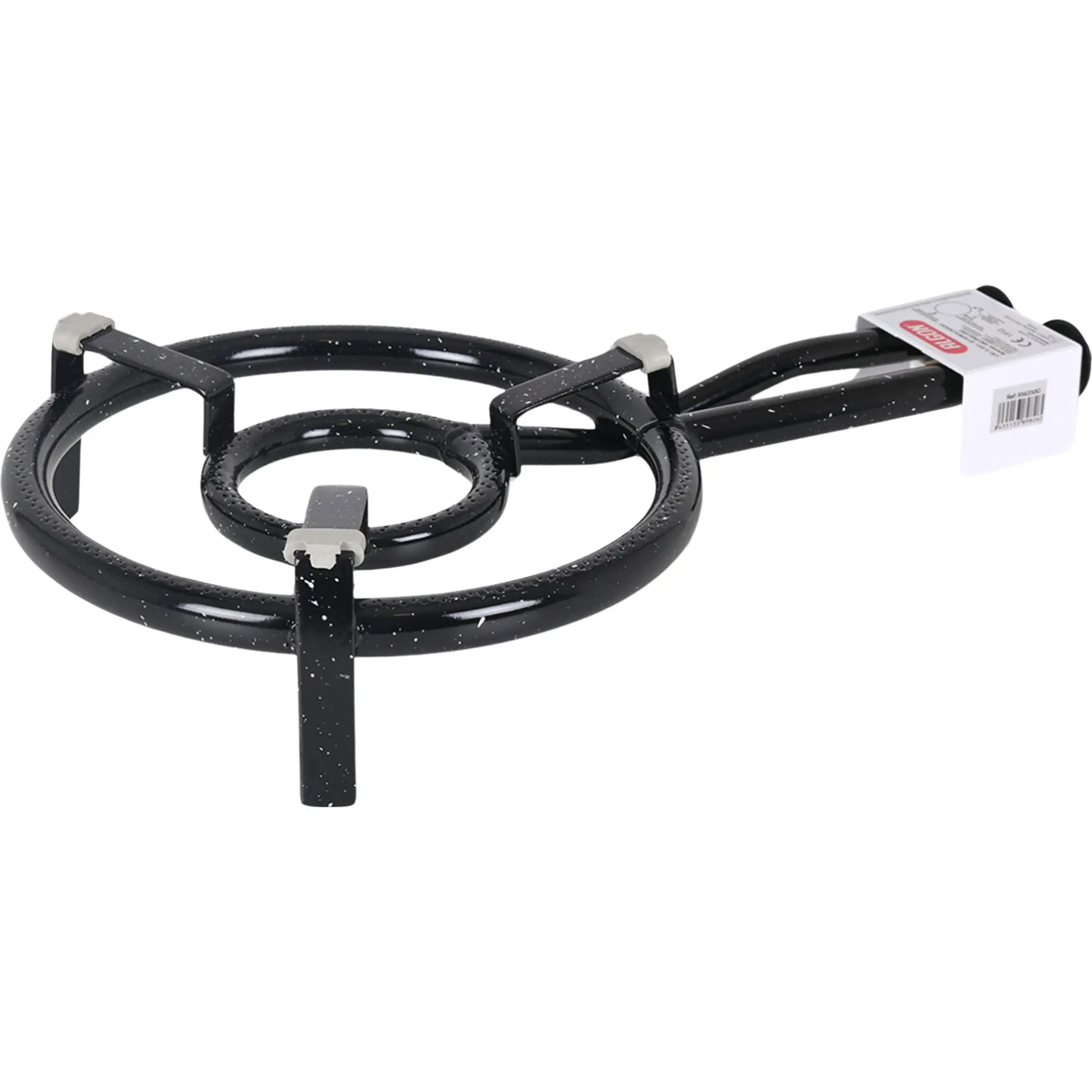 Algon - Quemador Paellero 35cm a Gas Butano/Propano - Potencia Alta - Para Cocina al Aire Libre - Fácil de Montar