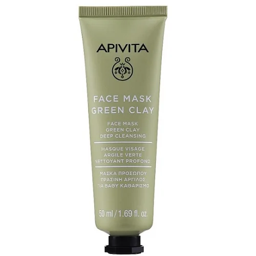 Apivita Mascarilla Facial Limpiadora Arcilla Verde 50ml