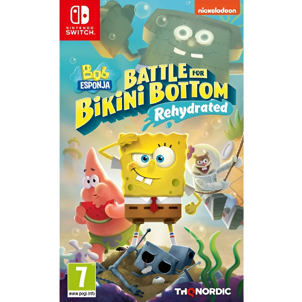 Bob Esponja: Battle For Bikini Bottom - Nuevo precintado - Nintendo Switch - PAL España