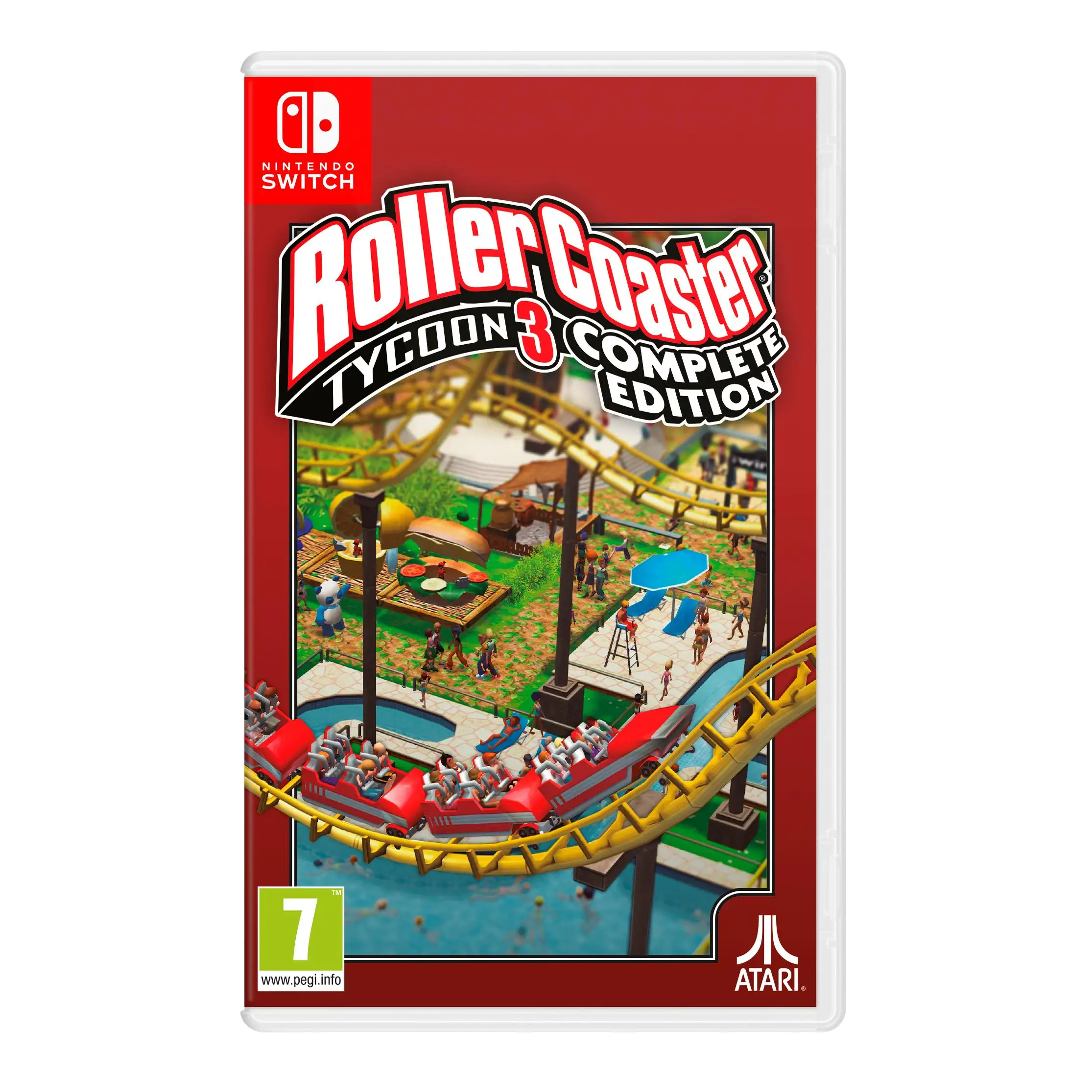 RollerCoaster Tycoon 3 Complete Edition - Nintendo Switch - Nuevo precintado - PAL España