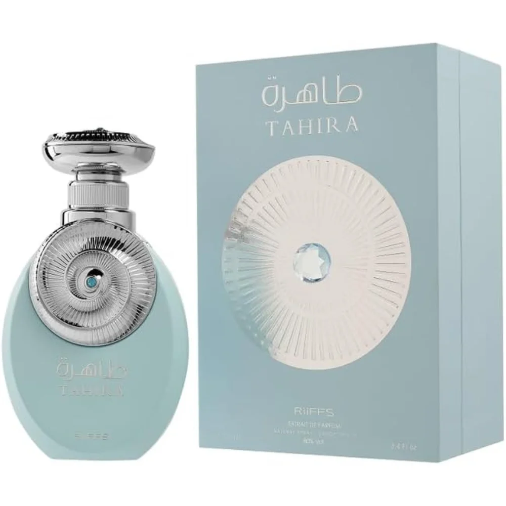 Perfume Arabe 100% Original Tahira Riiffs EDP Unisex 100 ml, Fragancia Floral Amaderada de Larga Duración