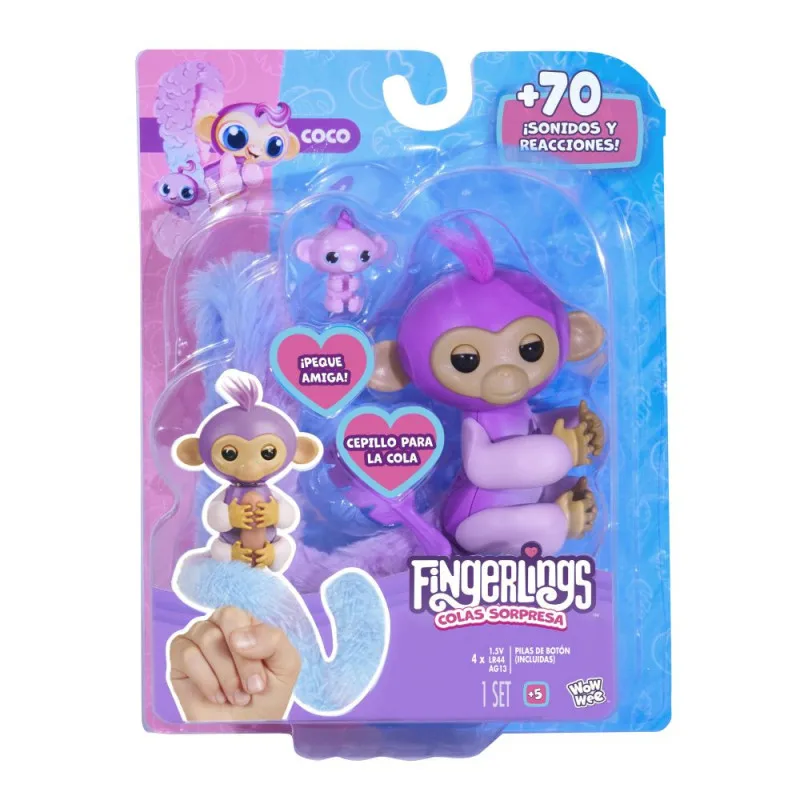 Fingerlings Colas Sorpresa Bizak Figure