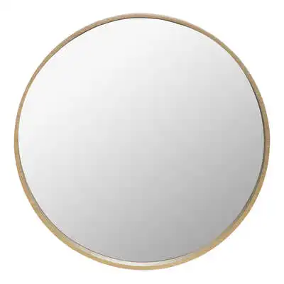 Factory Cuadros - Espejo Letizia Madera Diám. 68 Cm - Decorativo y Moderno