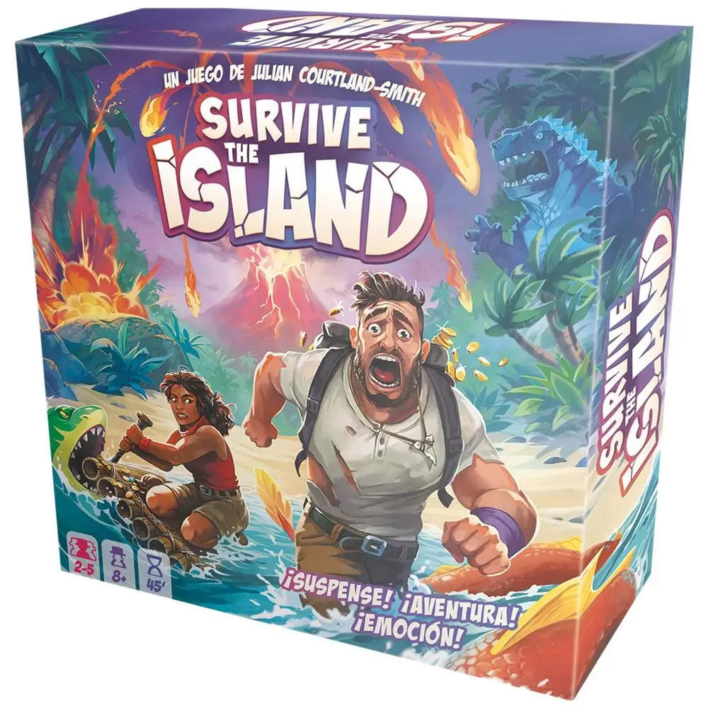 Survive the island board game