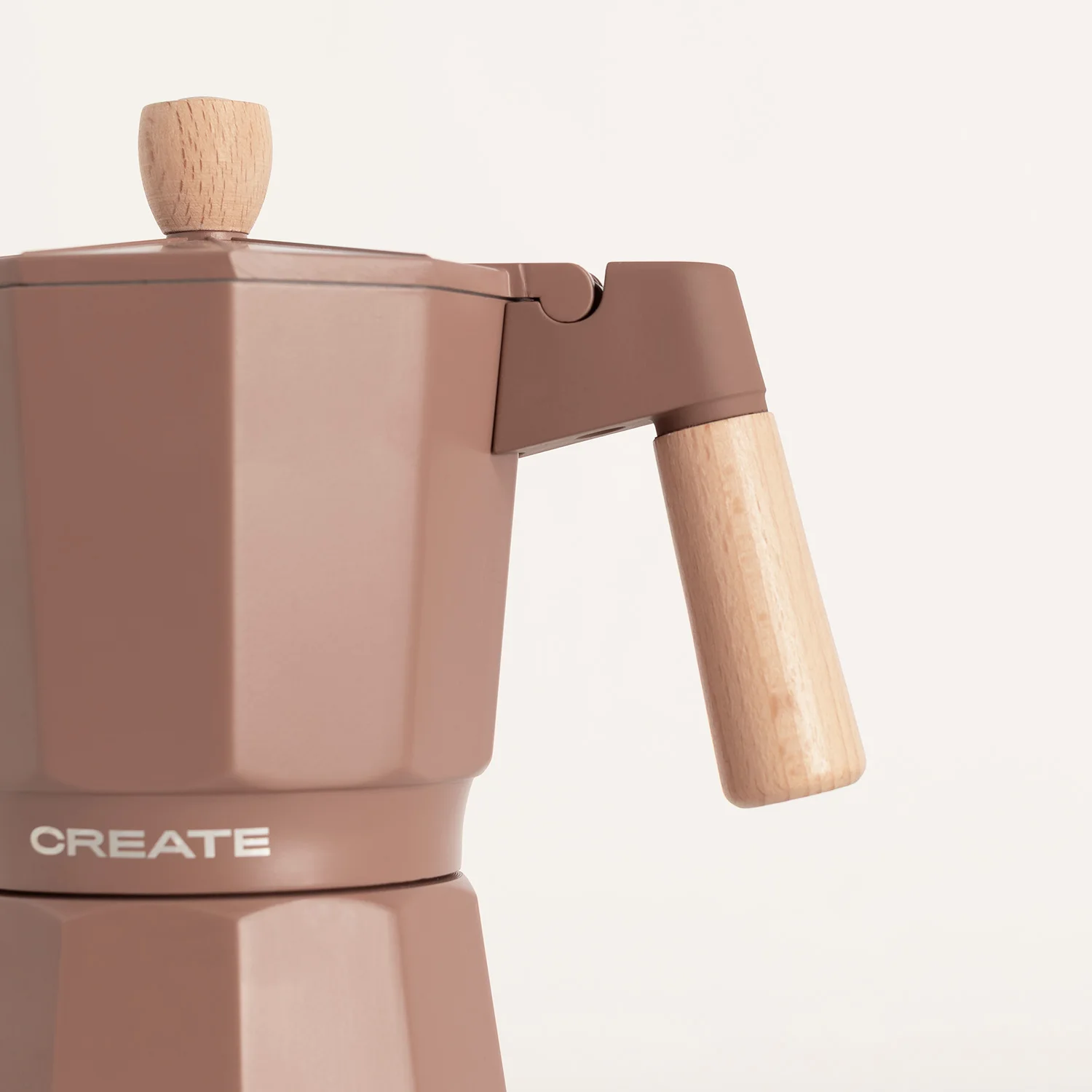 Create - electric italian coffee maker with keep warm function - thera moka electric #4