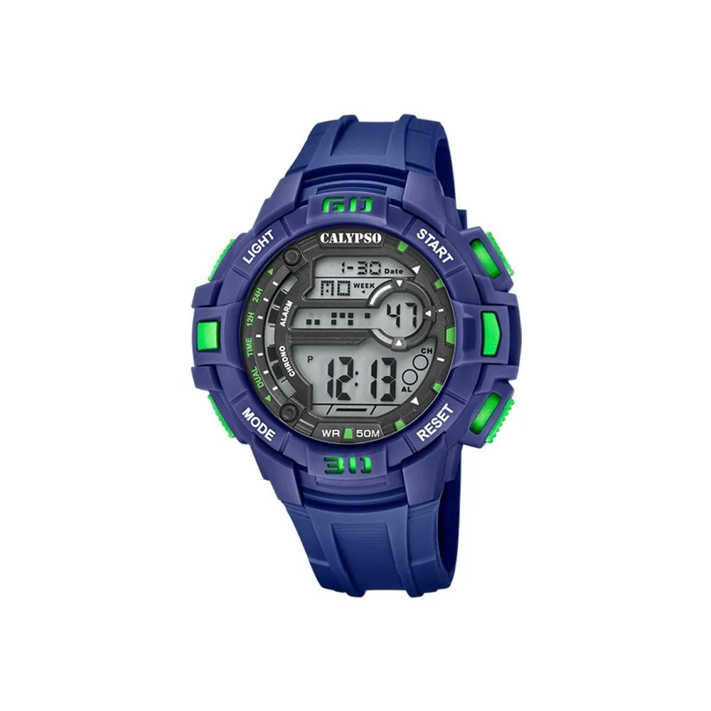 Reloj Calypso Hombre K5836/1 Digital Correa Caucho