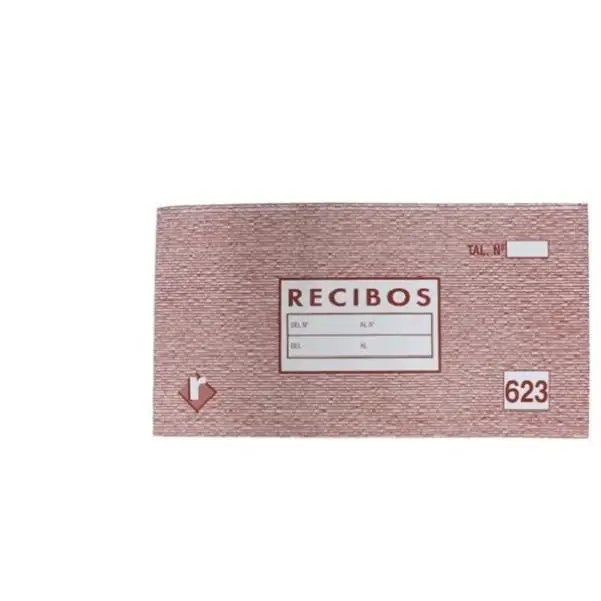 Gerimport Talonario de Recibo: Control Eficiente de Pagos y Transacciones, Ideal para Autónomos y Empresas, Emite Comprobantes Profesionales, Registro Preciso y Ordenado, Herramienta Práctica para