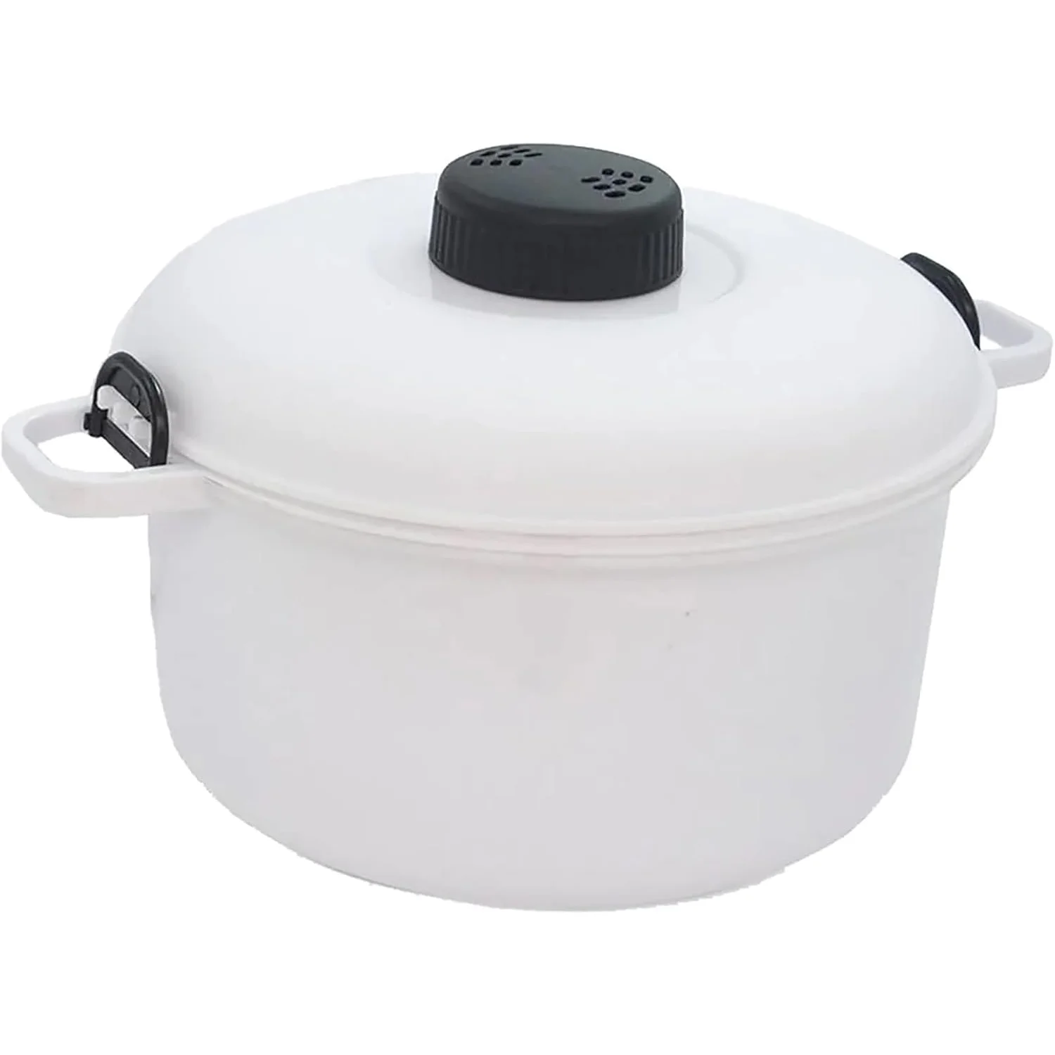 Vaporera Microondas, 2.8L de Capacidad, Cocina al Vapor en el Microondas sin Aceites y sin Grasa, Rápido y Fácil de Usar, Cocina Recetas Sanas en un Instante, Ideal para Carnes, Judías, Arroz, Pollo, Guisos, Pasta, Verduras