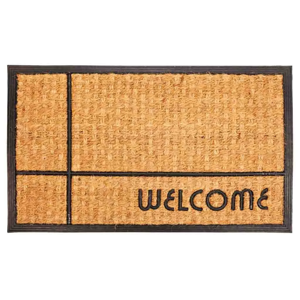 WANDERLUST DECO Felpudo de coco natural 45x75h cm