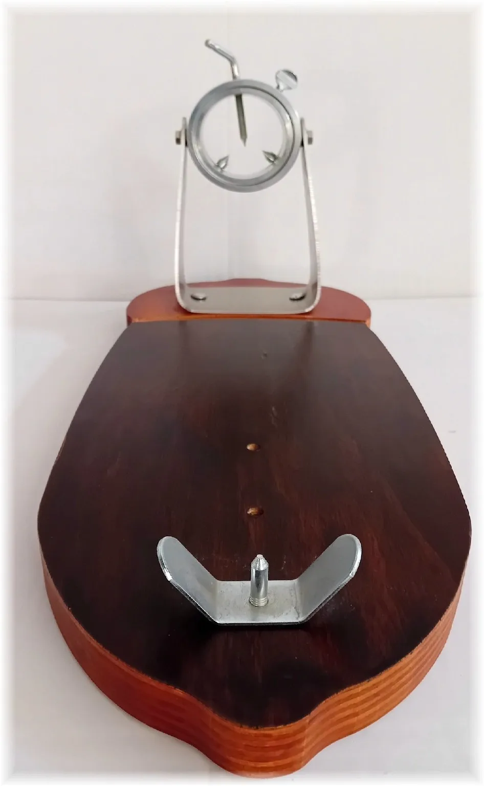 Ham Holder with Acorn Shaped Base, Rotating 360º Design, Includes Cover, Knife, and Sharpener - Premium Kitchen Tool, Made in Spain.