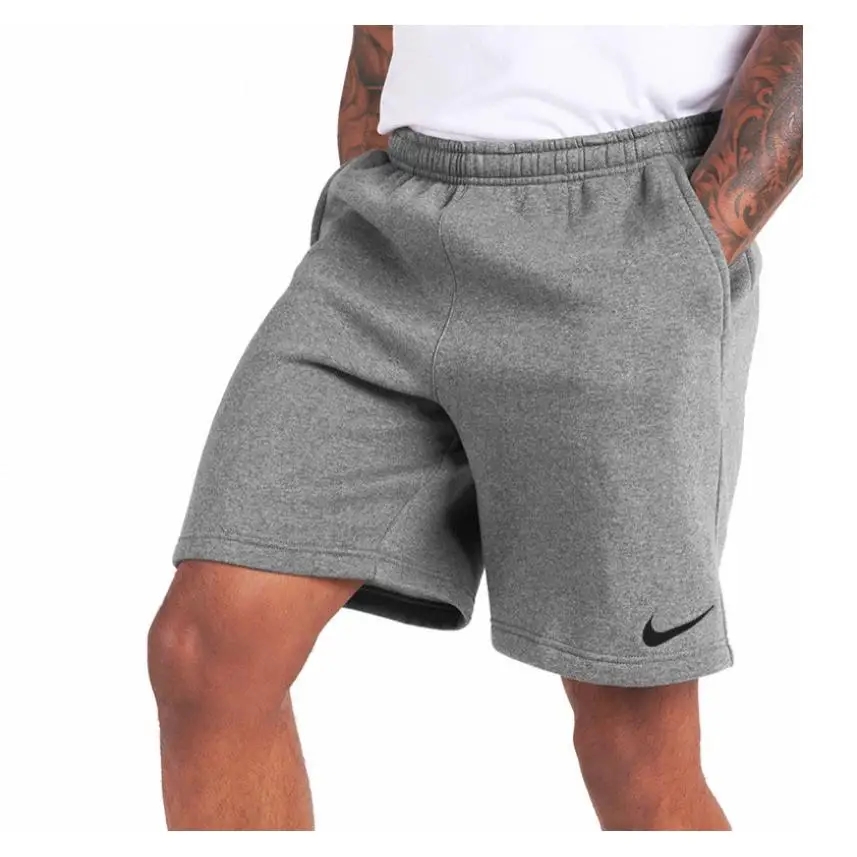 Nike Pantalón Deportivo Corto Park 20 para Hombre, Gris y Azul