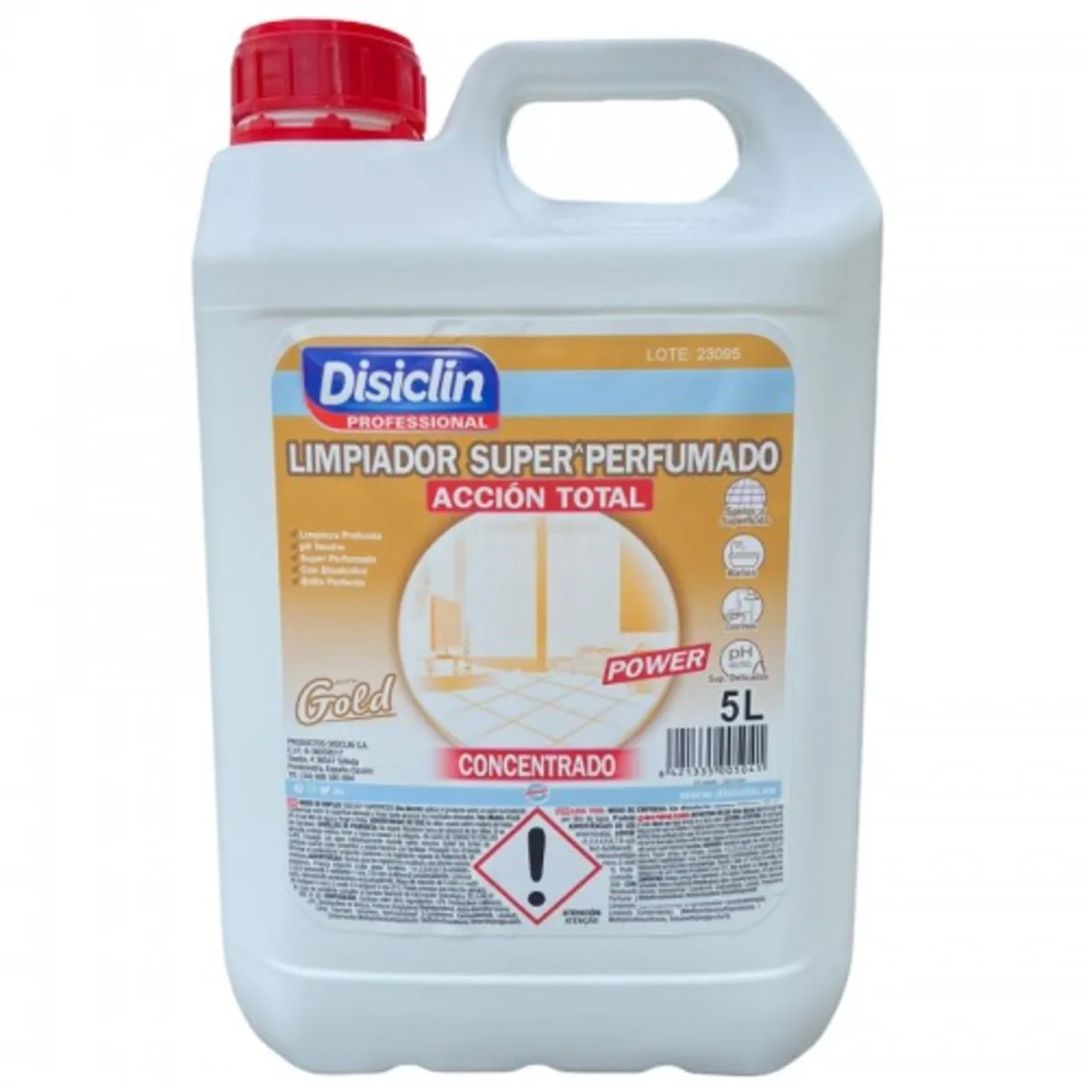 Disiclin fregasuelos gold Súper Perfumado 5 Litros