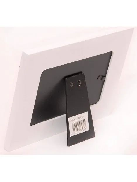 Ibis White Wood Photo Frame 10x15 cm - Mom Model, Emotional Ready-to-Hang Photo Frame for Mother’s Day or Family Display