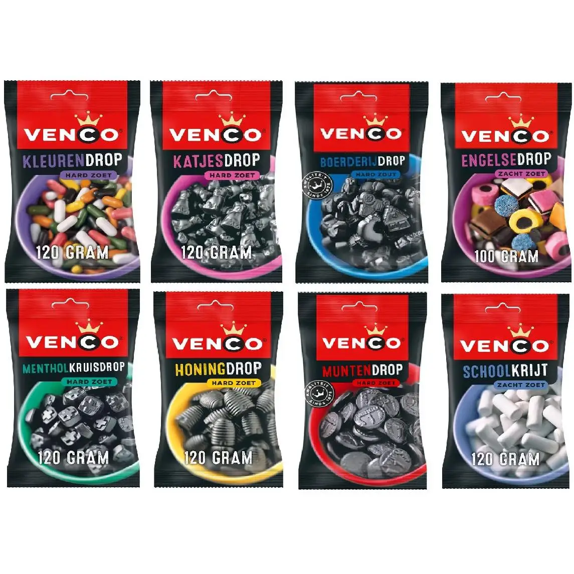 Venco gominolas de regaliz (12 unidades de 120 g)